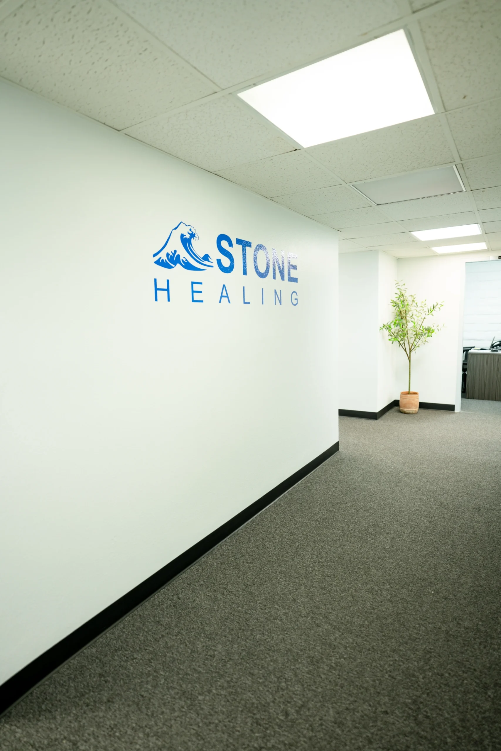 Stone Healing treatment facility interior